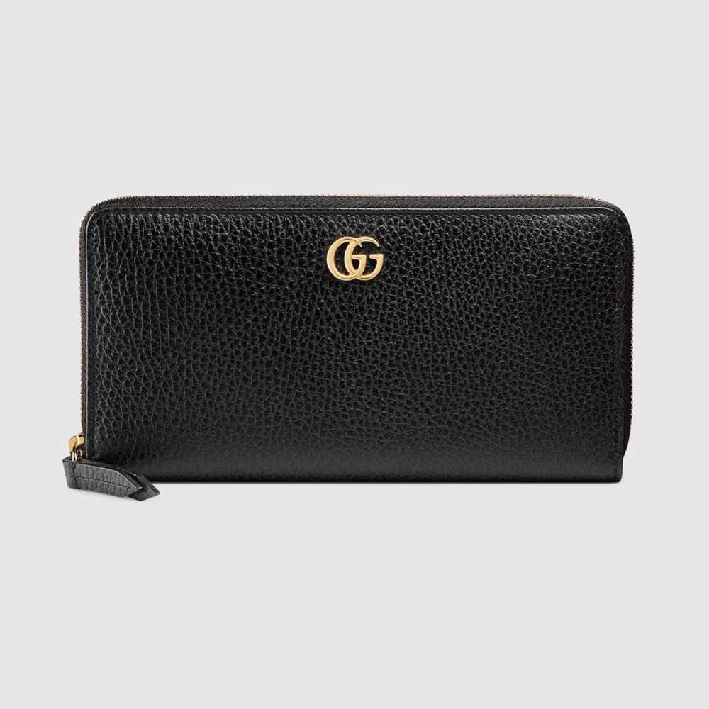 GUCCI GG Marmont zip around wallet